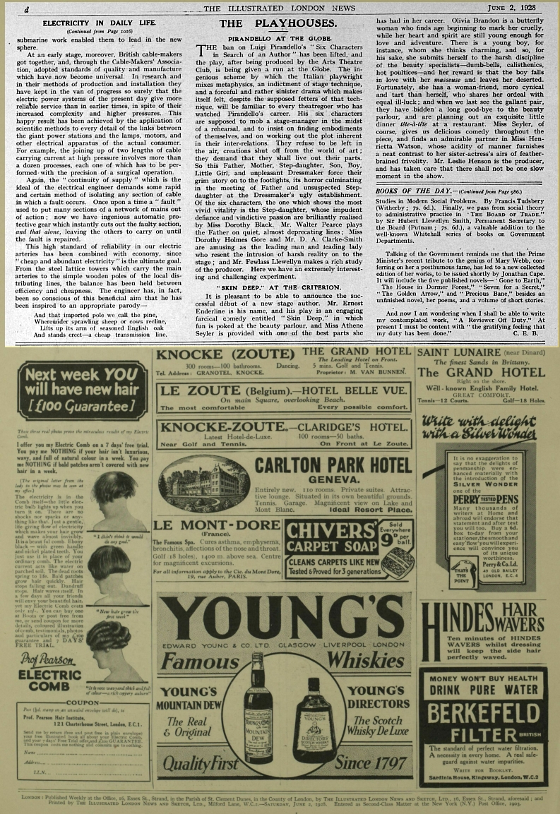 electric power 1928